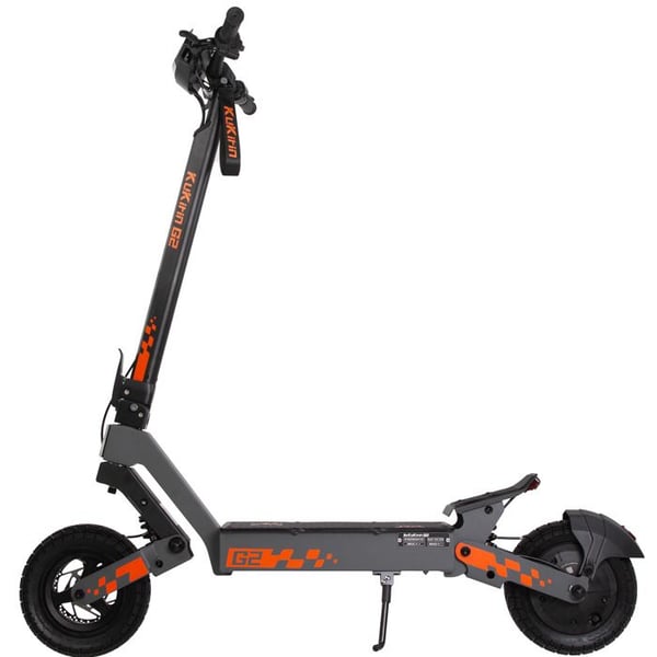 Kukirin G2 Elektrisk Løbehjul: 800W Motor med 48V 15.6Ah Batteri og Skivebremser - Rækkevidde 55km - Sammenfoldelig