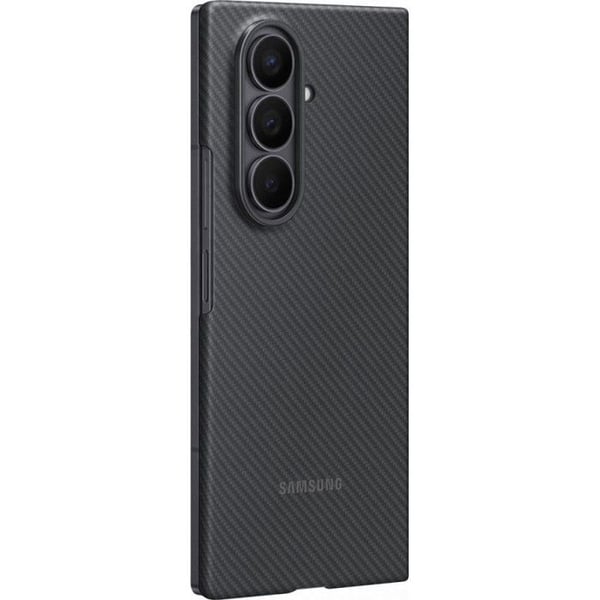 Skal och mobiltelefonfodral - SAMSUNG - Galaxy Z Fold 7 - Kolfiber - Svart - 2 delar