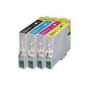 Kompatibel bläckpatron Epson T0715 - Svart - Generiskt tillbehör - Tonercenter24