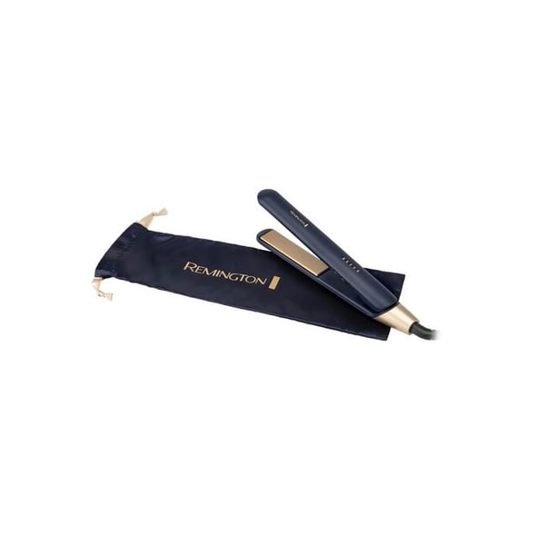 Rätare - REMINGTON - Sapphire Luxe S5805 - Svart och Rosa - 5 temperaturinställningar - Keramiska plattor