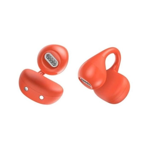 Trådlösa hörlurar - SPC - Boost Clip - Bluetooth 5.4 - True Wireless - Öppen öronkonstruktion röd