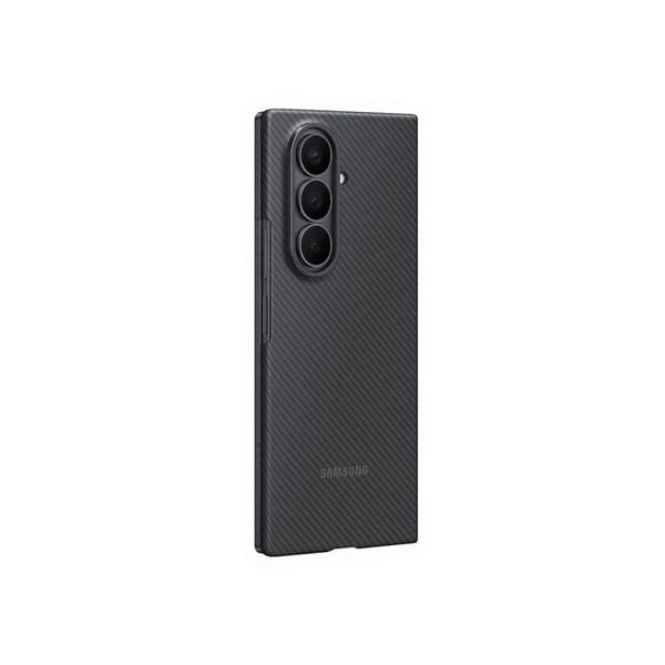 Skal och mobiltelefonfodral - SAMSUNG - Galaxy Z Fold 7 - Kolfiber - Svart - 2 delar