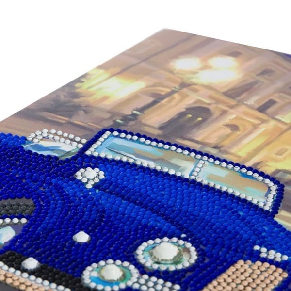 Kit för diamantbroderi 21x29cm Cabriolet