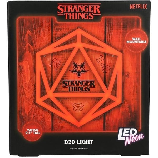 Paladone Products - Stranger Things 5 - LED Neon vägglampa Stranger Things 5