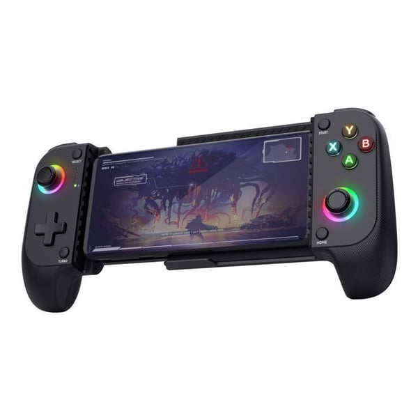 GXTrust Manette Smartphone Bluetooth - Trust GXT 735 Mylox - Android/iPhone/PS5/Xbox - RGB - Dubbel vibration - Svart