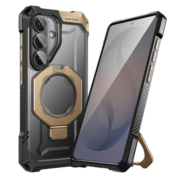 MagSafe-skal för Galaxy S26 Unicorn Beetle Grip Stötsäker Militär 4.5m Supcase Guld