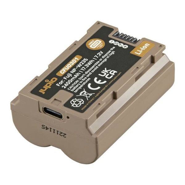 JUPIO Batteri Fuji NP-W235 Ultra USB-C