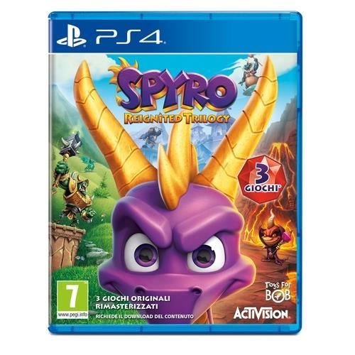 Videospel - Sony - Spyro Reignited Trilogy - PS4 - Standardutgåvan - PEGI 7+ - 1 spelare
