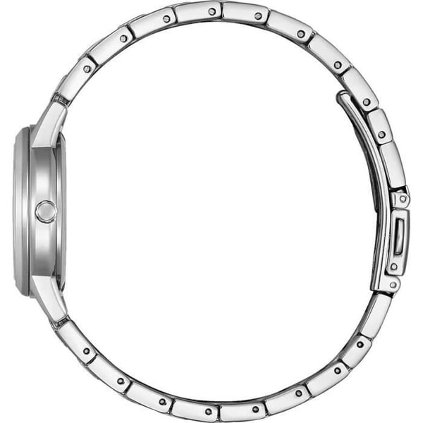 Kvinnoarmband klocka Citizen FE1241-71X - Rostfritt stål - Grön urtavla - Vattentålig 3 bar