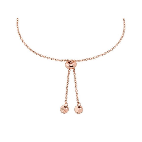 Vackert guldpläterat armband med kubisk zirkon Love Kors MKC1748CZ791