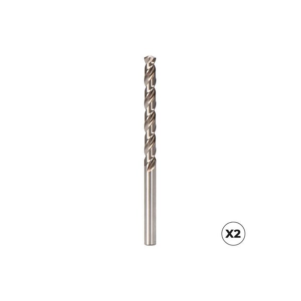 Pack 2 Cylindrisk Kort Fräs Hsse Din-338n Rostfritt 2.00mm Iz27442 Koma Tools (izar)