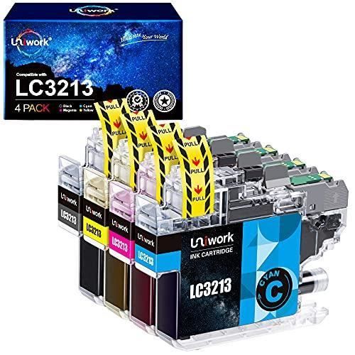 Uniwork LC3213 Kompatibla bläckpatroner för Brother LC3213 LC-3213 LC3211 för Brother MFC-J497DW DCP-J572dw DCP-J772DW DCP- Uniwork LC3213 Kompatibla bläckpatroner för Brother LC3213 LC-3213 LC3211 för Brother MFC-J497DW DCP-J572dw DCP-J772DW DCP-