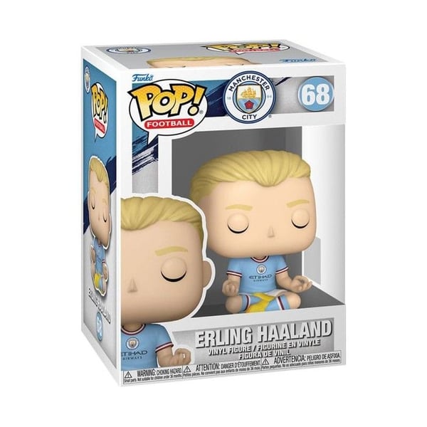 Figurine Funko Pop! N°68 | Manchester City Fc | Erling Haaland