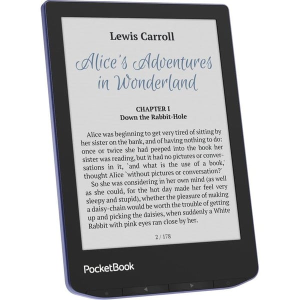 E-läsare - POCKETBOOK - Verse Pro Color - 6" E Ink Carta - 16GB - Lila
