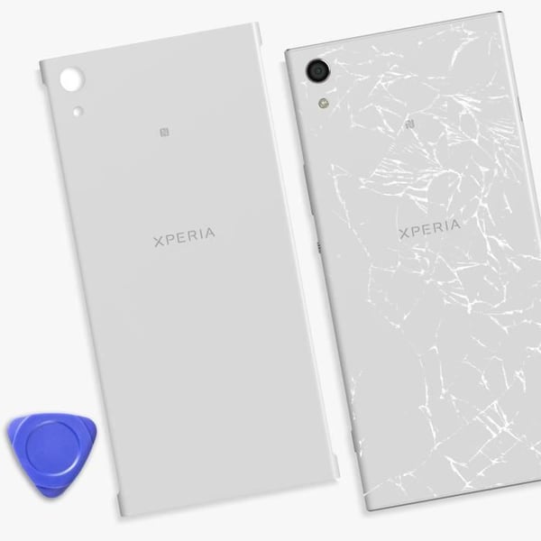 Batteri cache - Sony - Xperia XA1 Ultra - Vit - Enkel installation - Kompatibel reservdel