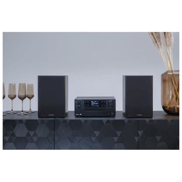 HiFi-mikrosystem - Kenwood - M-925DAB-B - 2x50W - Bluetooth - DAB+
