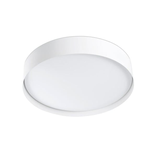 Faro - Rund taklampa utomhus och badrum Vuk LED D36 cm IP44 - Vit Rosa