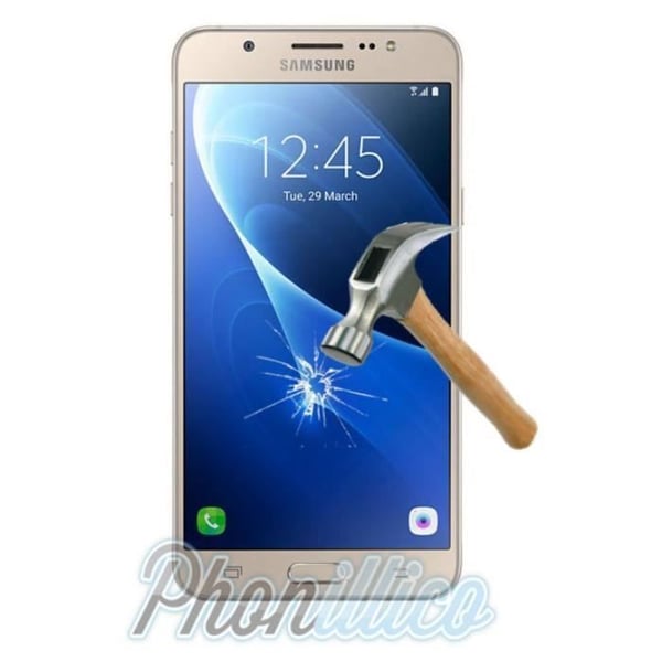 Film för Samsung Galaxy J7 2016 - Härdat glas Phonillico®