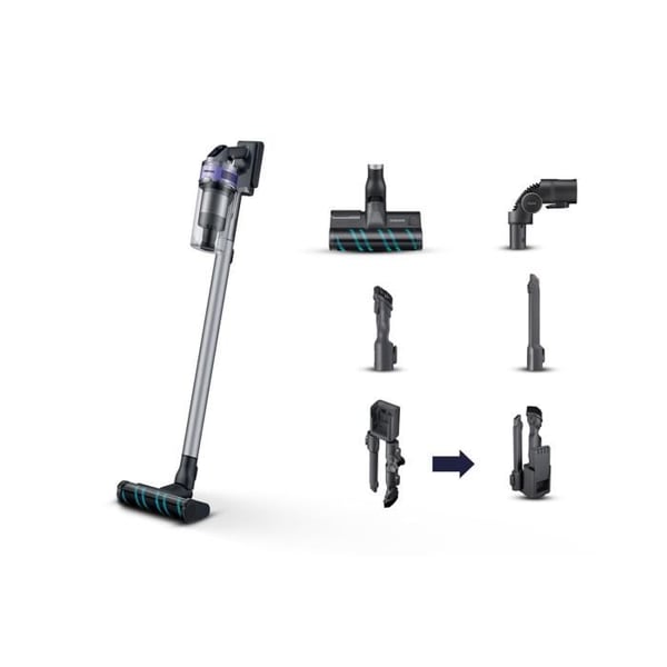 Trådlös dammsugare - SAMSUNG - VS20T7533T4/ET - Flerfärgad - 0,8 L - HEPA - 550 W