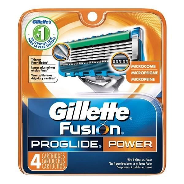 Gillette Fusion Proglide ersättningsrakblad (4 uds)