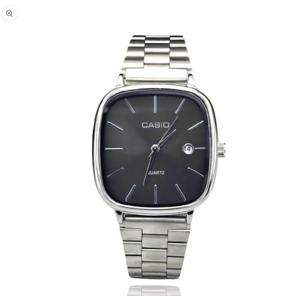 Klocka - CASIO - MTP-V001D-1 - 45mm - Stål - Vattentålighet 3 Atm
