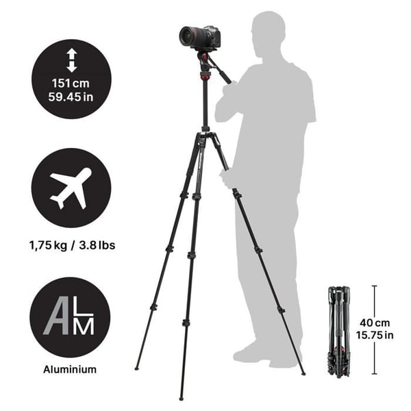 MANFROTTO Stativ MVKBFRL-LIVE