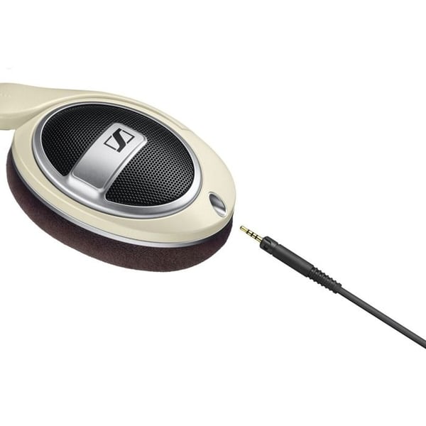 Hörlurar - Sennheiser - HD 599 - Trådad - Inbyggd mikrofon - Beigefärgad