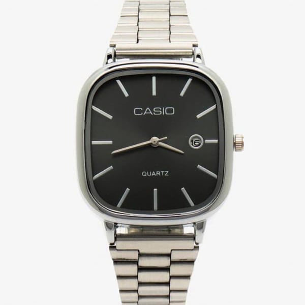 Klocka - CASIO - MTP-V001D-1 - 45mm - Stål - Vattentålighet 3 Atm
