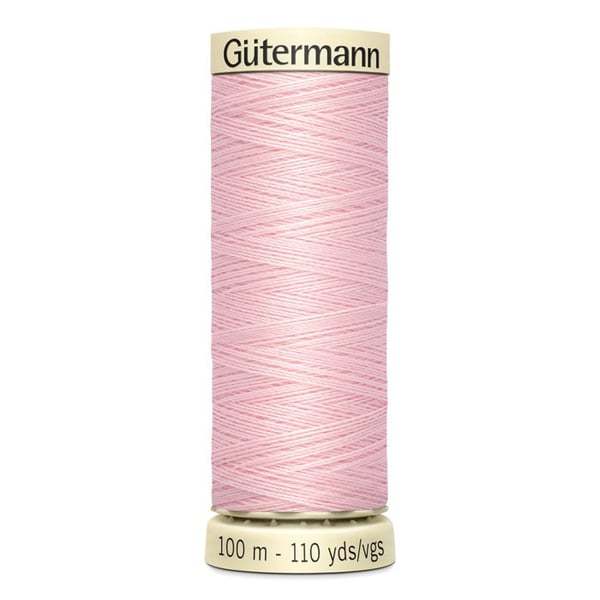 Fil att sy 100% polyester Gutermann 1 Spole - Att 659 - rosa natte