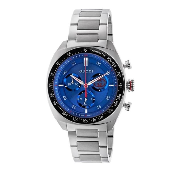 Montre Gucci YA142317 – Elegant och Lyxig, Armband i Rostfritt Stål, Schweizisk Kvartsrörelse