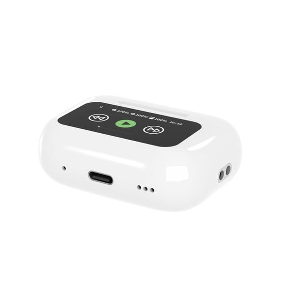 Trådlösa hörlurar - Gembird BT TWS - LCD-display - Aktiv brusreducering - Batteritid 10h