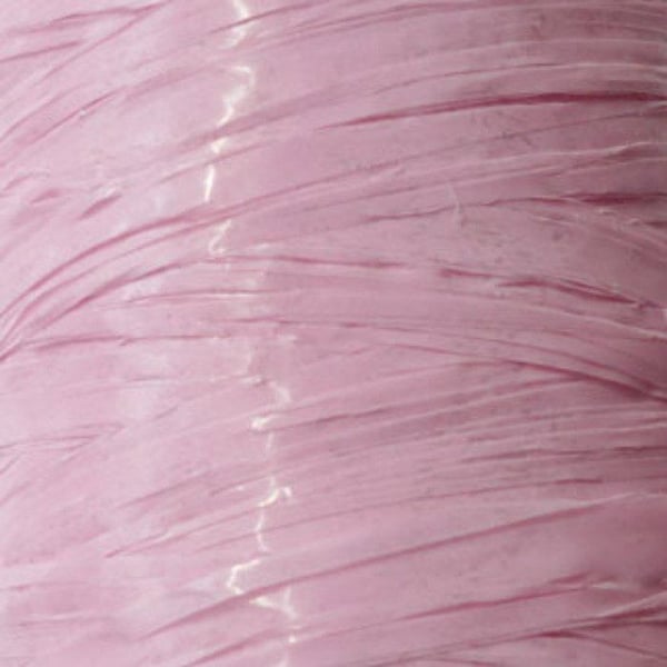 Graine Créative - Syntetisk Raphia Rosa 125 g