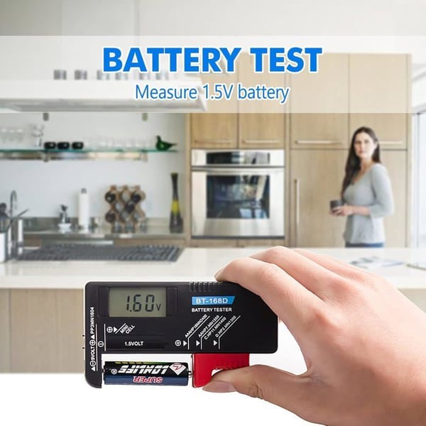 Batteritestare - BT-168D - Digital - LCD - Kompakt - Hög Precision