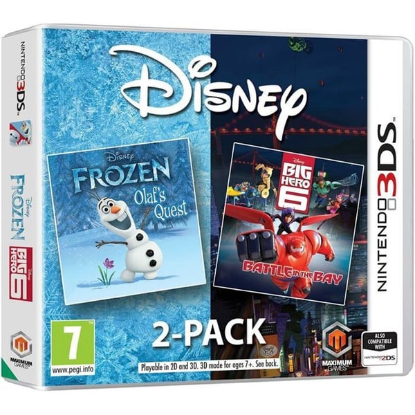Videospelutvidgning - Videokod Maximum games Disney Frozen Big Hero 6 Dubbelpaket Videospelutvidgning - Videokod Maximum games Disney Frozen Big Hero 6 Dubbelpaket