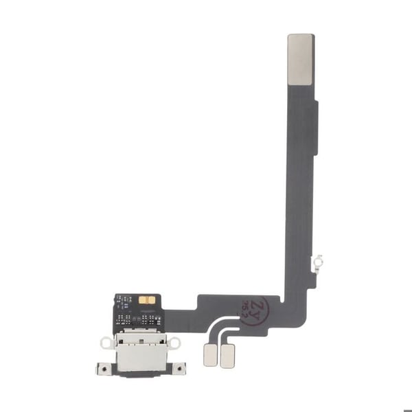 Laddningskontakt för iPhone 16 Pro Max Reparation av USB-C och Micro Svart