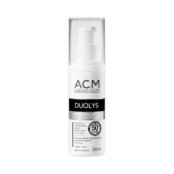 Solkräm - ACM - Duolys - Anti-Aging - SPF50+ - 50ml - Hypoallergenisk
