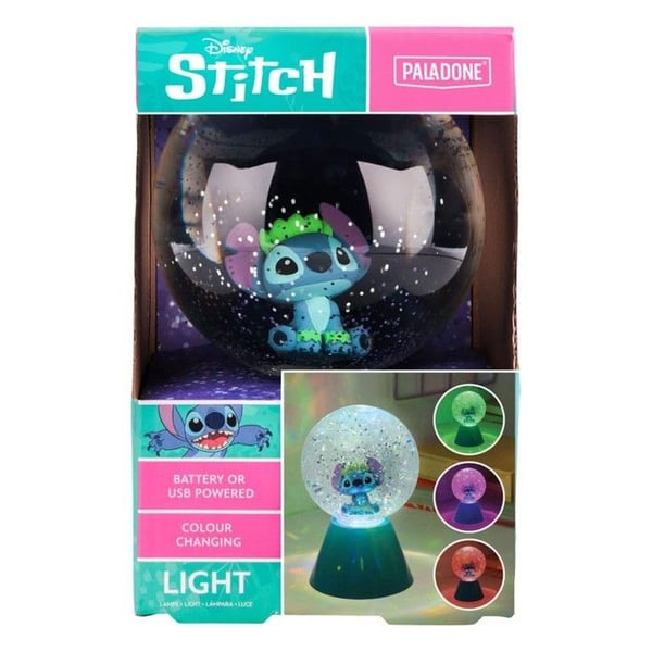 Lampe Paladone Stitch Glitterboll