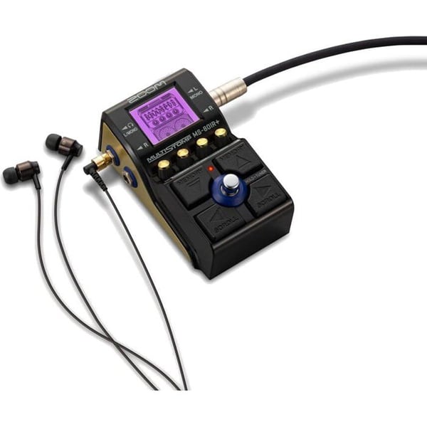 Zoom MS-80 IR+ Simulering av förstärkare för elgitarrseffekter