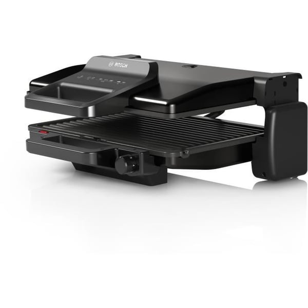 Köttgrill - BOSCH - TCG3323 - Mattsvart - 2000W - 5-nivå termostat - 3 lägen: grill eller ugnsläge, pierrade