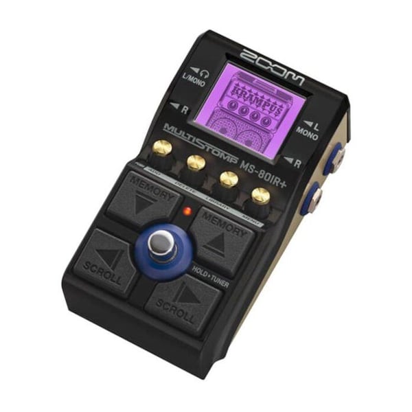 Zoom MS-80 IR+ Simulering av förstärkare för elgitarrseffekter