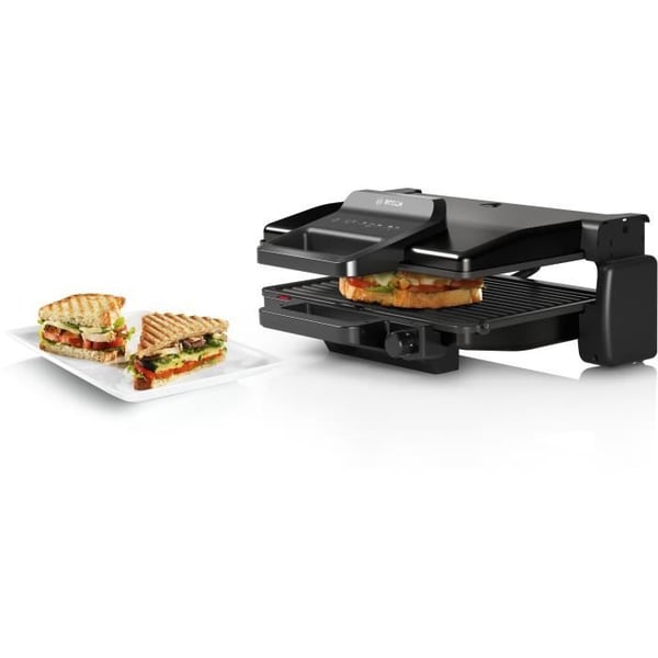 Köttgrill - BOSCH - TCG3323 - Mattsvart - 2000W - 5-nivå termostat - 3 lägen: grill eller ugnsläge, pierrade