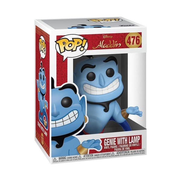 Figurine Funko Pop! - Disney Aladdin Ande med Lampa - Vinyl - #476- USED
