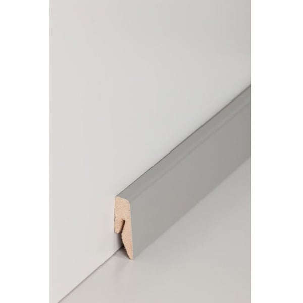 PROVISTON Plint No. 65 MDF 15 x 40 x 2500 mm Lätt att limma, klämma, skruva och spika MDF-kärna belagd 2.5 meter | 1 styck