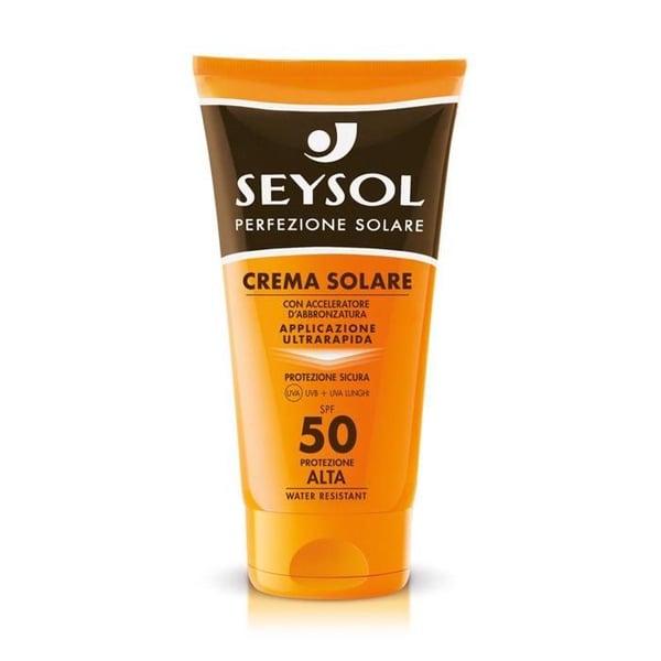 Seysol solkräm SPF 50 hög med brännaraccelerator 150 ml