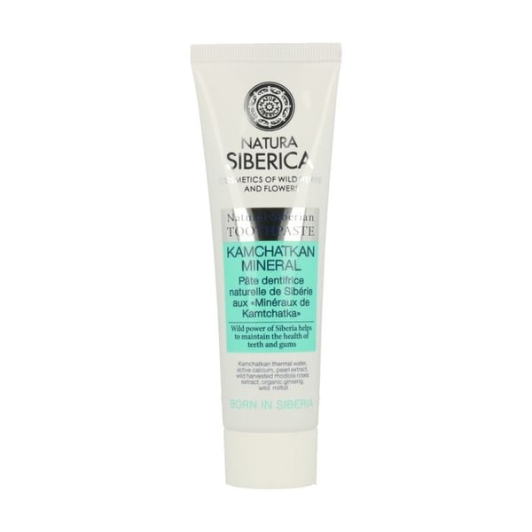 Tandkräm - NATURA SIBERICA - Kamtsjatka Mineral - 100 g - Vegan - Blandad