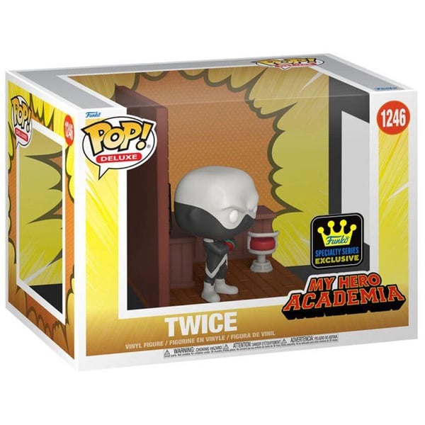 Figurine Funko Pop! Deluxe N°1246 | My Hero Academia | Twice (cache)