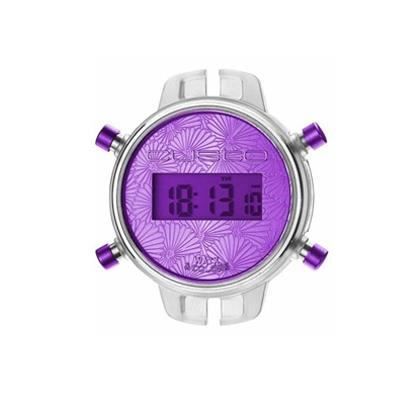 Klocka - WATX&COLORS - CUSTO RWA1032 - Kvarts - Analog - Unisex - Lila, Silver