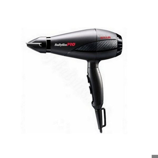 Professionell hårtork - BABYLISS - BAB6250IE - 2200 Watt - Svart - Ionteknologi