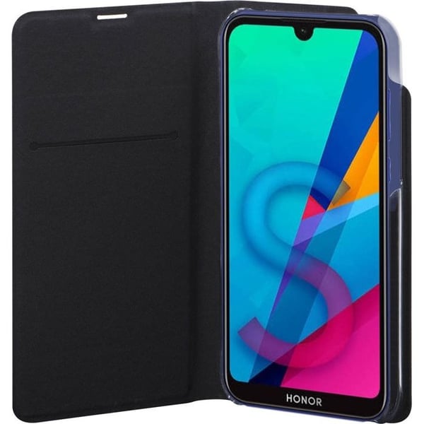 Fodral folio - BIGBEN CONNECTED - Honor 8S - svart - med stöd - kompatibel med Honor 8S Fodral folio - BIGBEN CONNECTED - Honor 8S - svart - med stöd - kompatibel med Honor 8S