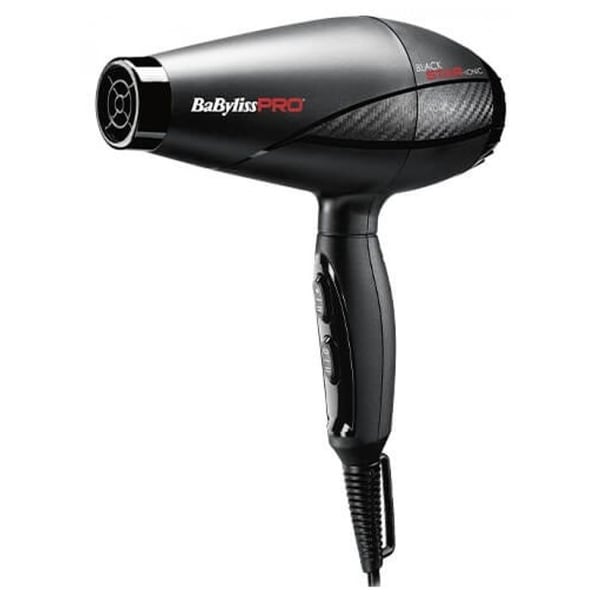 Professionell hårtork - BABYLISS - BAB6250IE - 2200 Watt - Svart - Ionteknologi